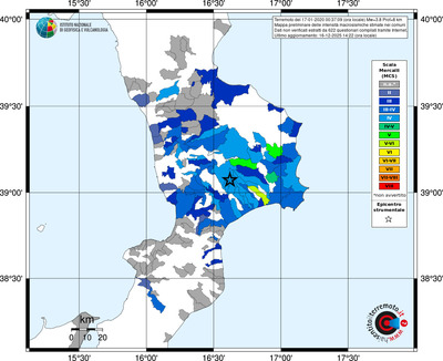 Mappa MCS - territori comuni
