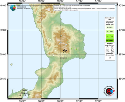 Mappa comuni con almeno 3 questionari