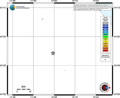 Mappa MCS - territori località