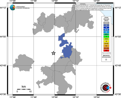 Mappa MCS - territori comuni