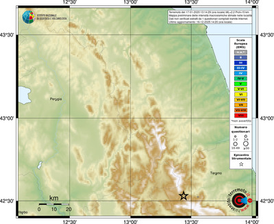 Mappa EMS - località
