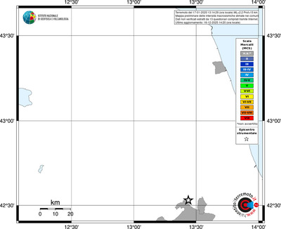 Mappa MCS - territori comuni