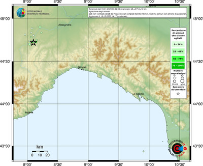 Mappa comuni con almeno 3 questionari