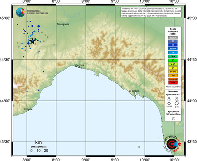 Mappa EMS - località