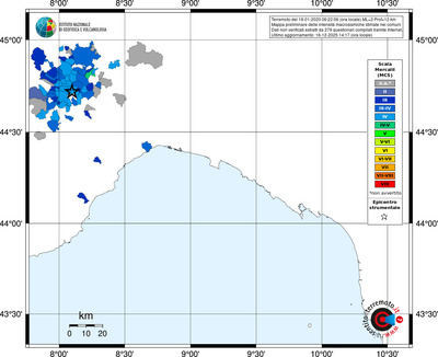 Mappa MCS - territori comuni