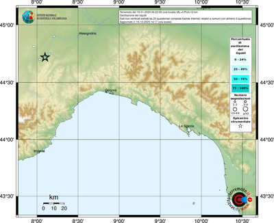 Mappa comuni con almeno 3 questionari