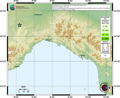 Mappa comuni con almeno 3 questionari