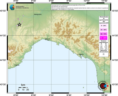 Mappa comuni con almeno 3 questionari