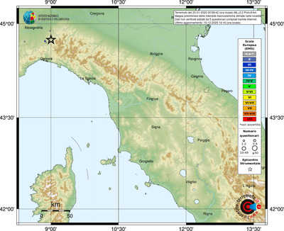 Mappa EMS - località