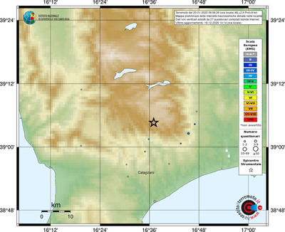 Mappa EMS - località