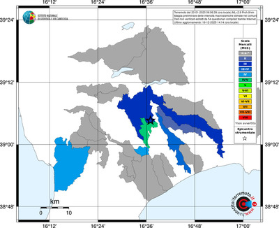 Mappa MCS - territori comuni