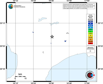 Mappa MCS - territori località