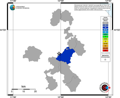 Mappa MCS - territori comuni