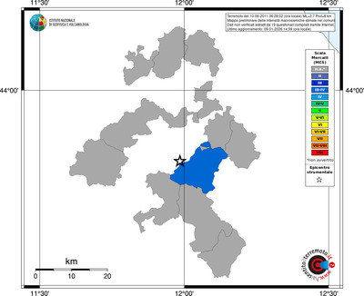 Mappa MCS - territori comuni