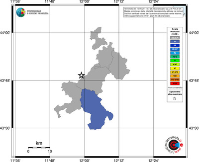 Mappa MCS - territori comuni