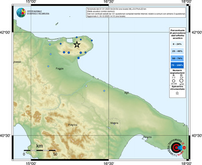 Mappa comuni con almeno 3 questionari