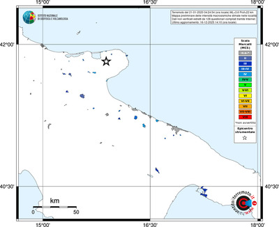 Mappa MCS - territori località