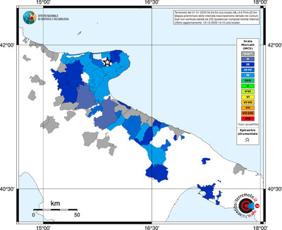 Mappa MCS - territori comuni