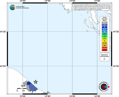 Mappa MCS - territori comuni