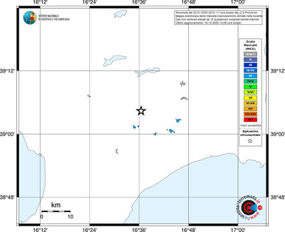 Mappa MCS - territori località
