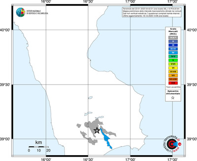 Mappa MCS - territori comuni