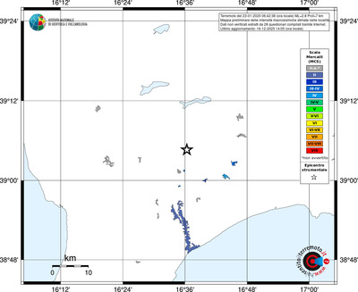Mappa MCS - territori località