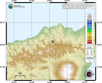 Mappa EMS - località