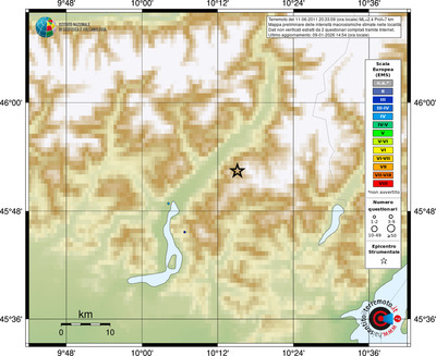 Mappa EMS - località