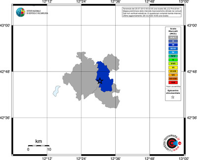 Mappa MCS - territori comuni