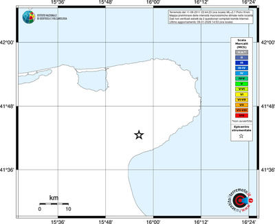 Mappa MCS - territori località