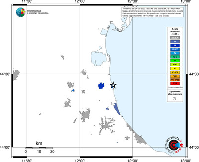 Mappa MCS - territori località
