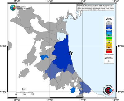 Mappa MCS - territori comuni