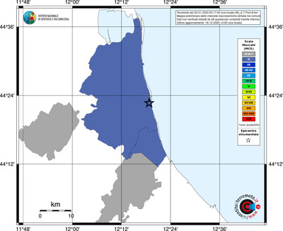 Mappa MCS - territori comuni