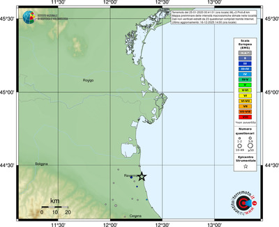 Mappa EMS - località