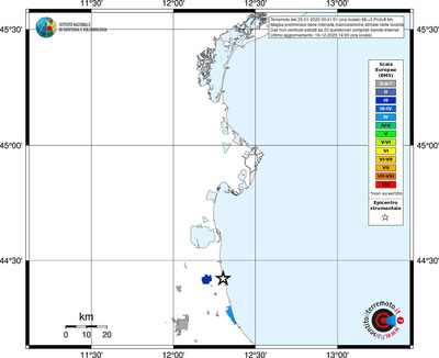 Mappa EMS - territori località