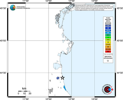Mappa MCS - territori località