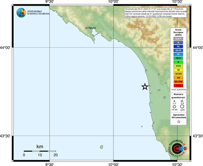 Mappa EMS - località