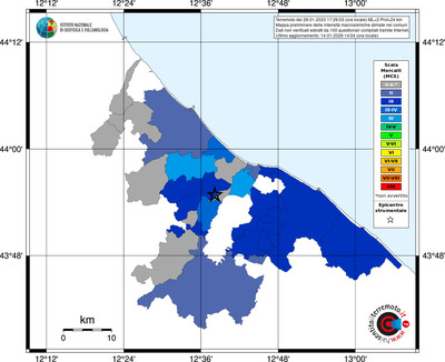 Mappa MCS - territori comuni