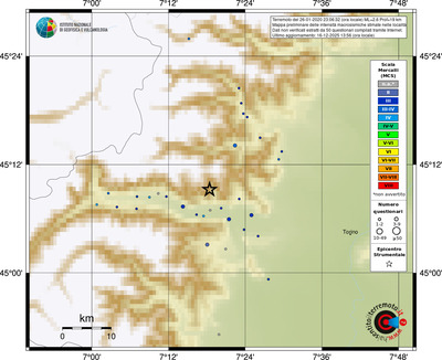 Mappa MCS - località