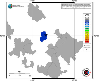 Mappa MCS - territori comuni