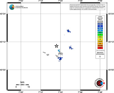 Mappa MCS - territori località