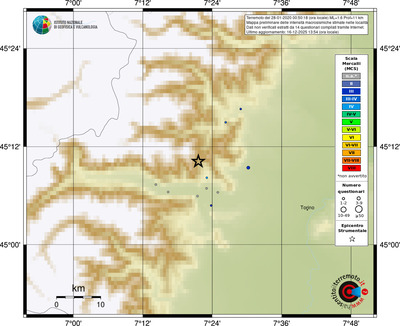 Mappa MCS - località