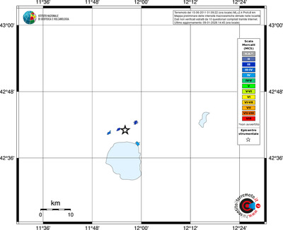 Mappa MCS - territori località