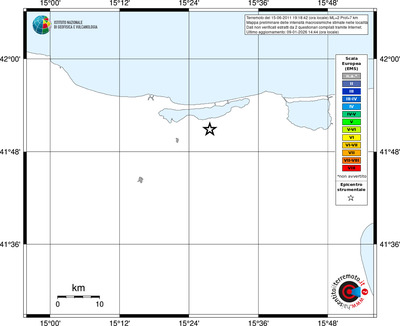 Mappa EMS - territori località