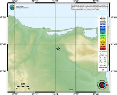 Mappa MCS - località