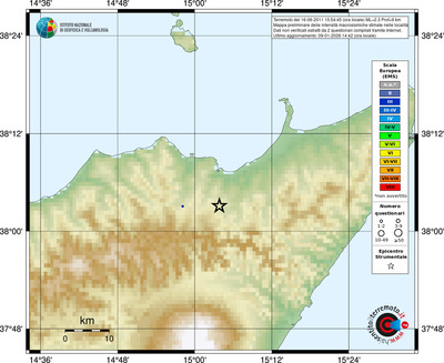 Mappa EMS - località