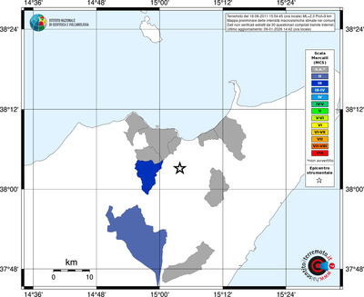 Mappa MCS - territori comuni