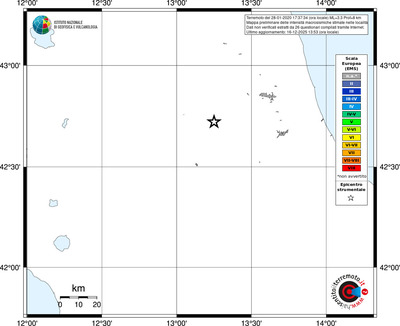Mappa EMS - territori località