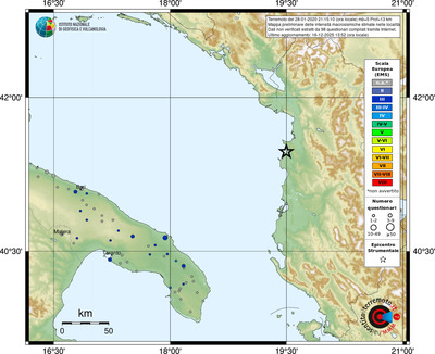 Mappa EMS - località