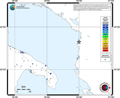 Mappa MCS - territori località